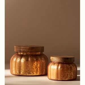 Capri Blue Pumpkin Clove Glass Jar Candle 19 OZ NEW